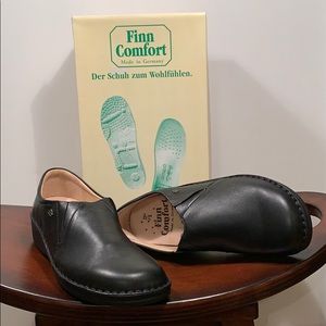 Finn Comfort Newport Made in Germany Size 39 Black